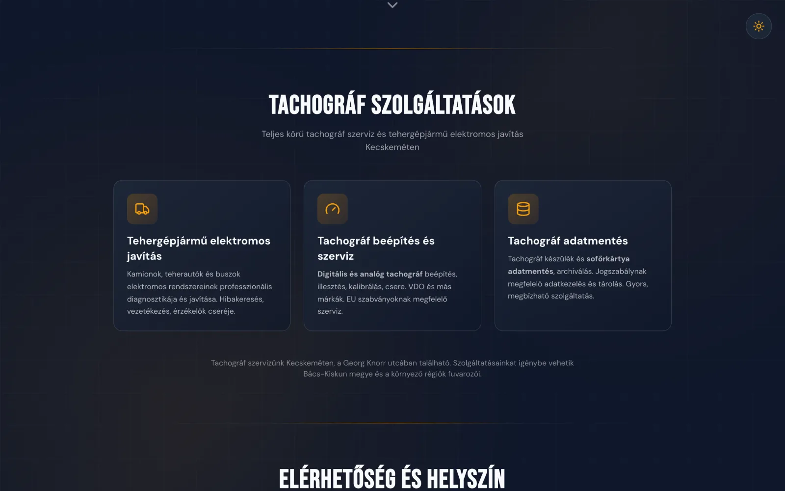 Tachográf-szolgáltatások